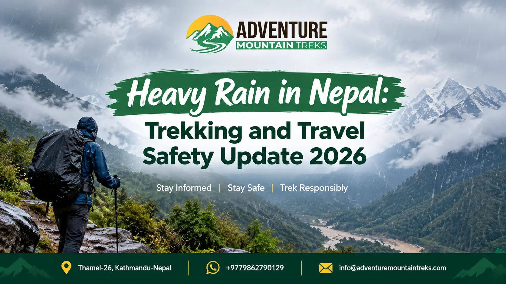 Heavy Rain in Nepal: Trekking and Travel Safety Update 2026